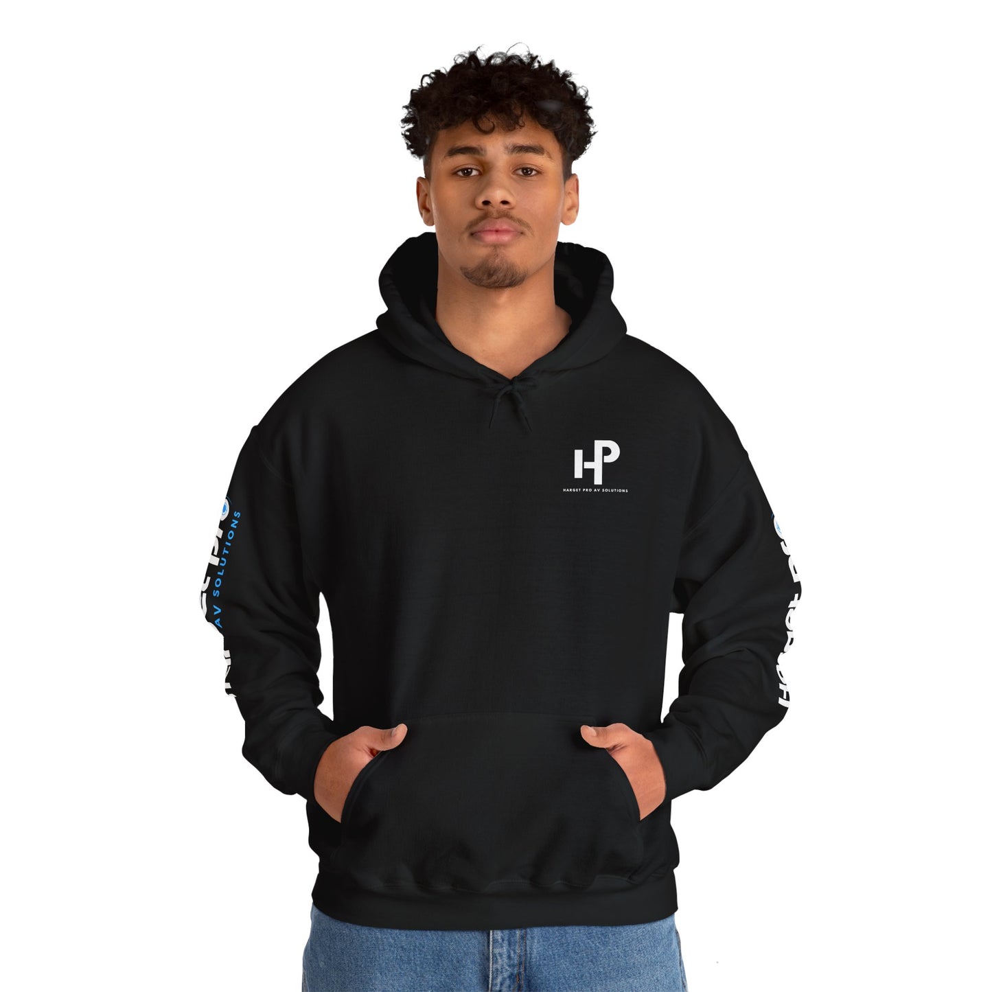 Harget Pro AV Solutions - Unisex Heavy Blend™ Hooded Sweatshirt