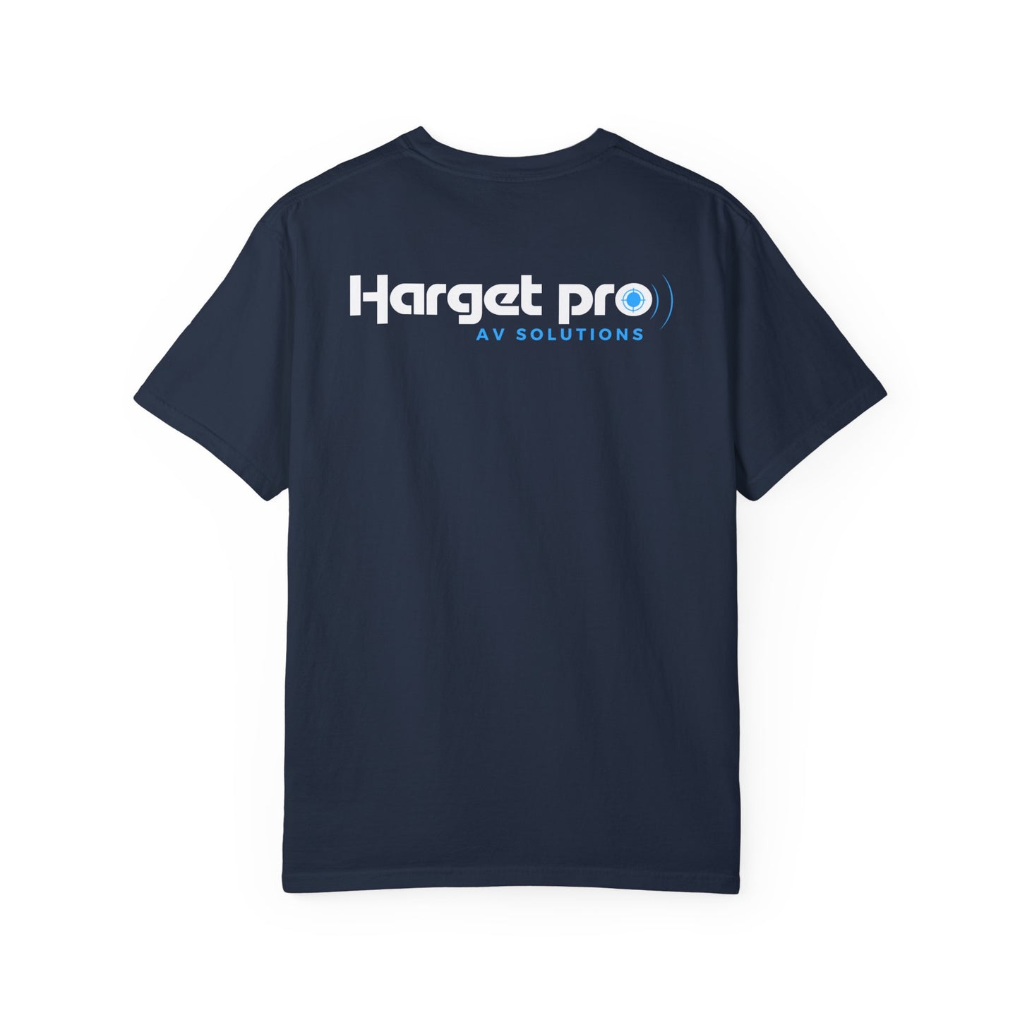 Harget Pro AV Solutions - Unisex Garment-Dyed T-shirt