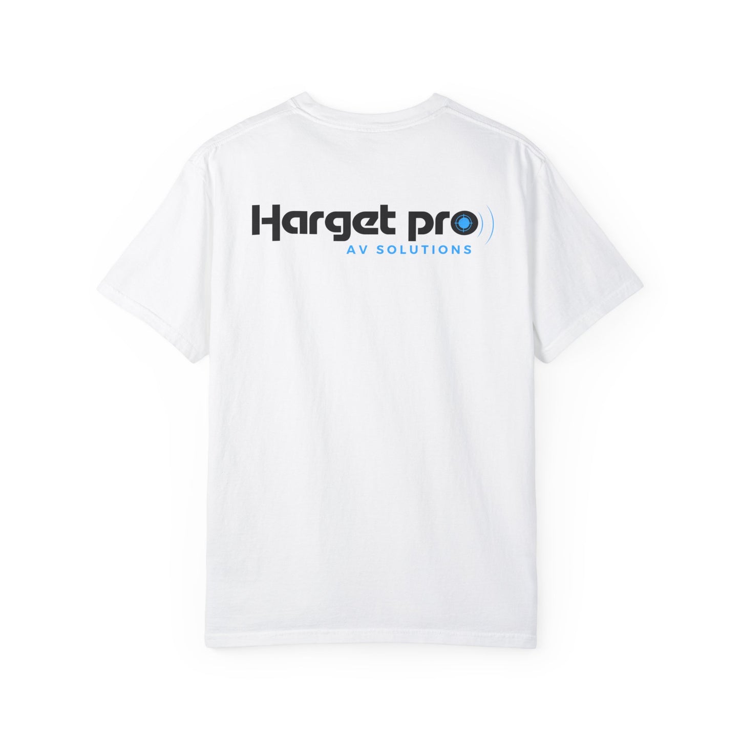 Harget Pro AV Solutions - Unisex Garment-Dyed T-shirt