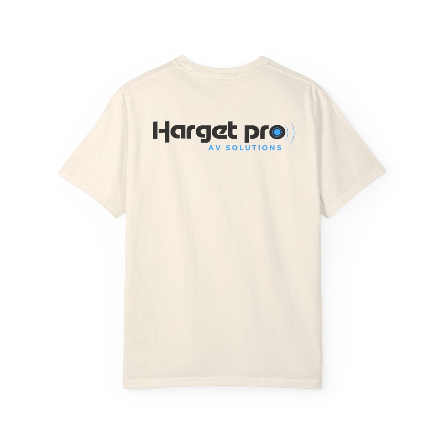 Harget Pro AV Solutions - Unisex Garment-Dyed T-shirt