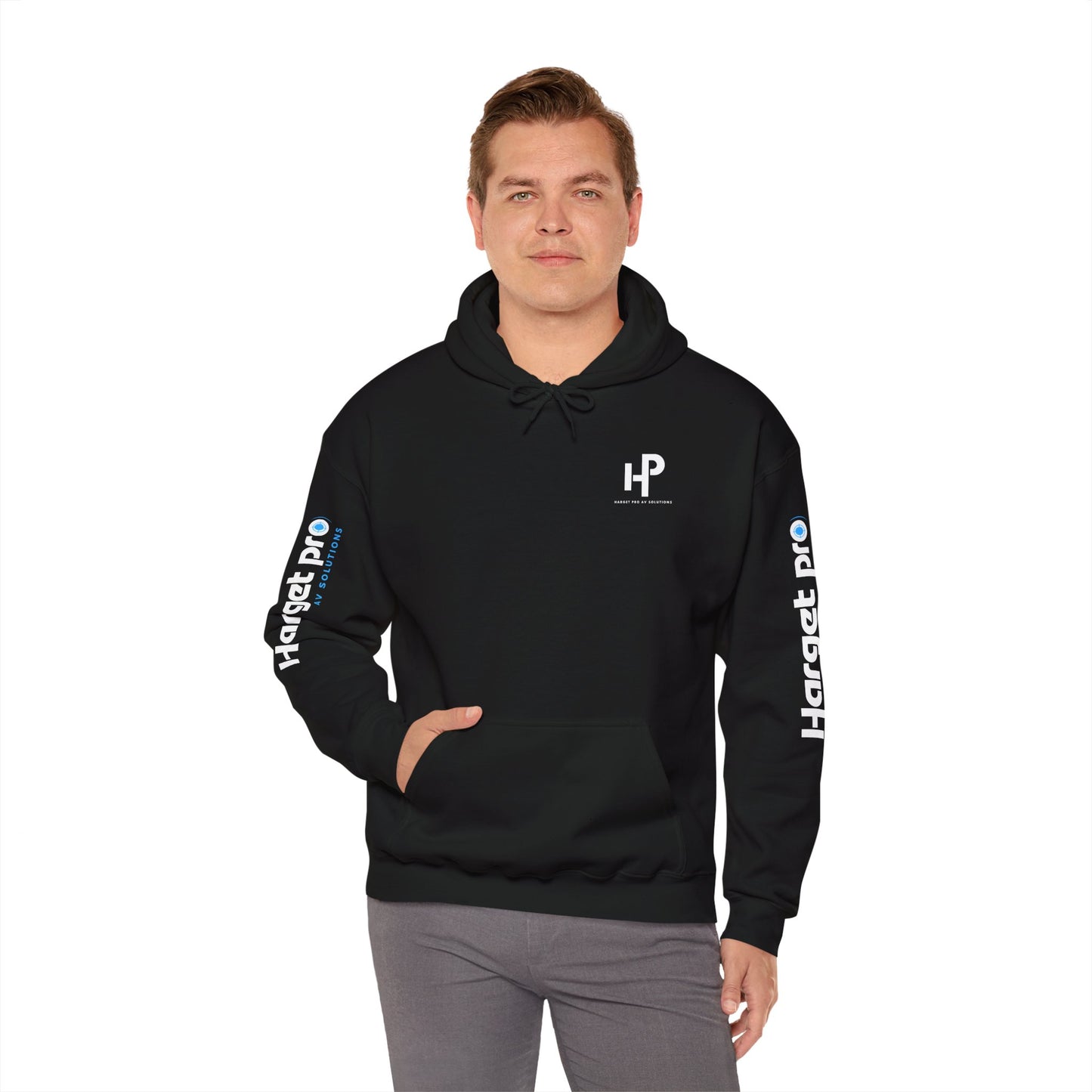 Harget Pro AV Solutions - Unisex Heavy Blend™ Hooded Sweatshirt