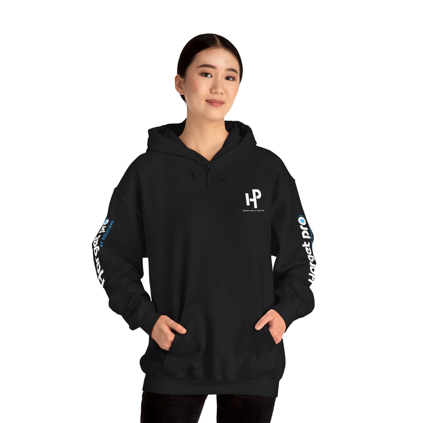 Harget Pro AV Solutions - Unisex Heavy Blend™ Hooded Sweatshirt