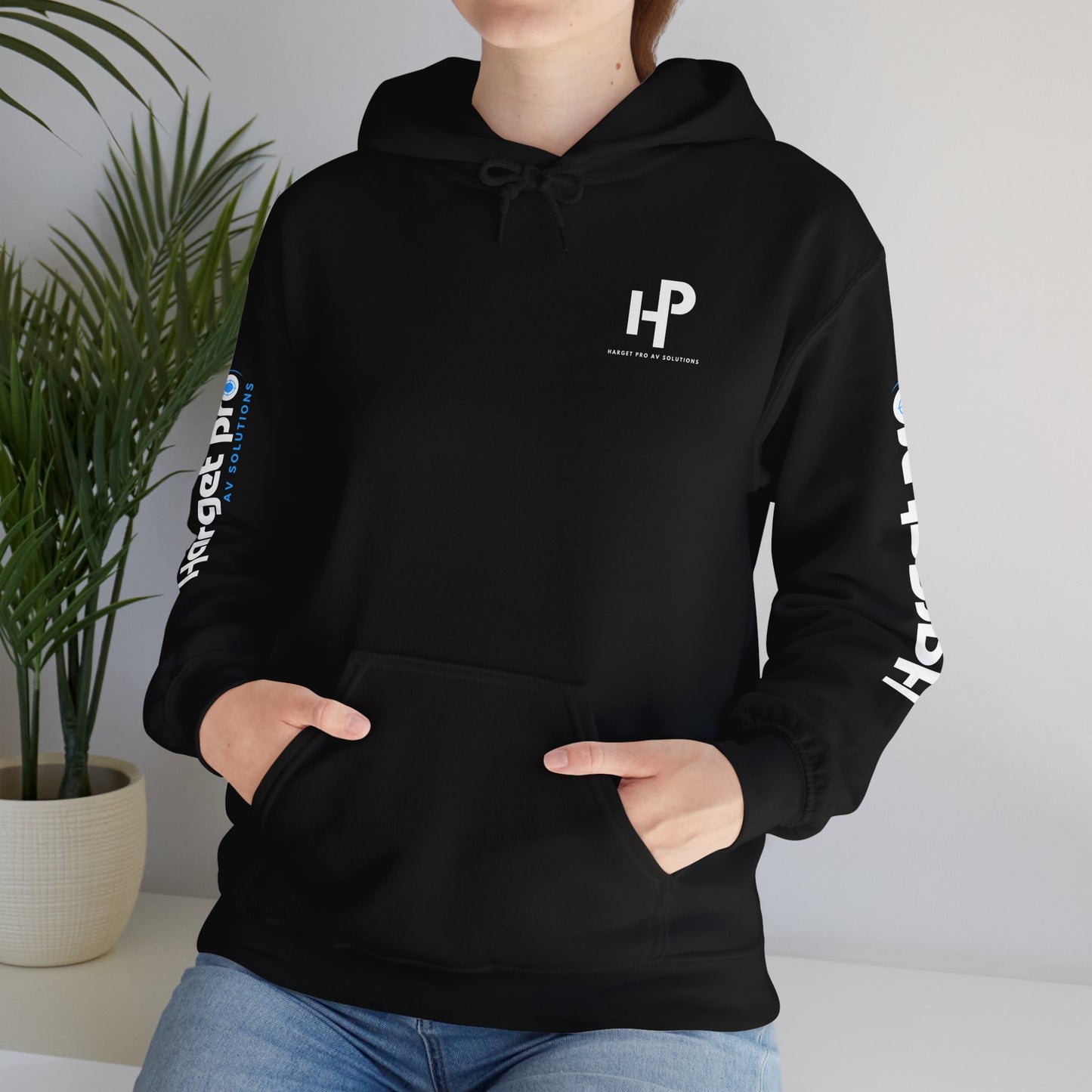 Harget Pro AV Solutions - Unisex Heavy Blend™ Hooded Sweatshirt